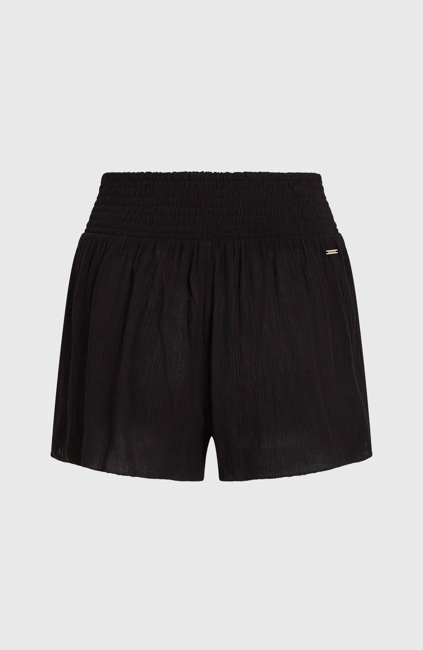 Women Johnny Smocked Waist Shorts