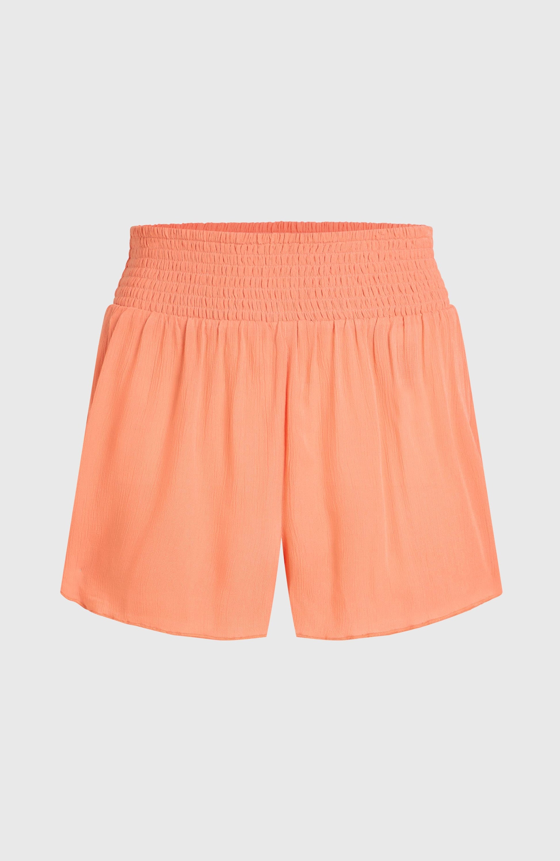 Women Johnny Smocked Waist Shorts