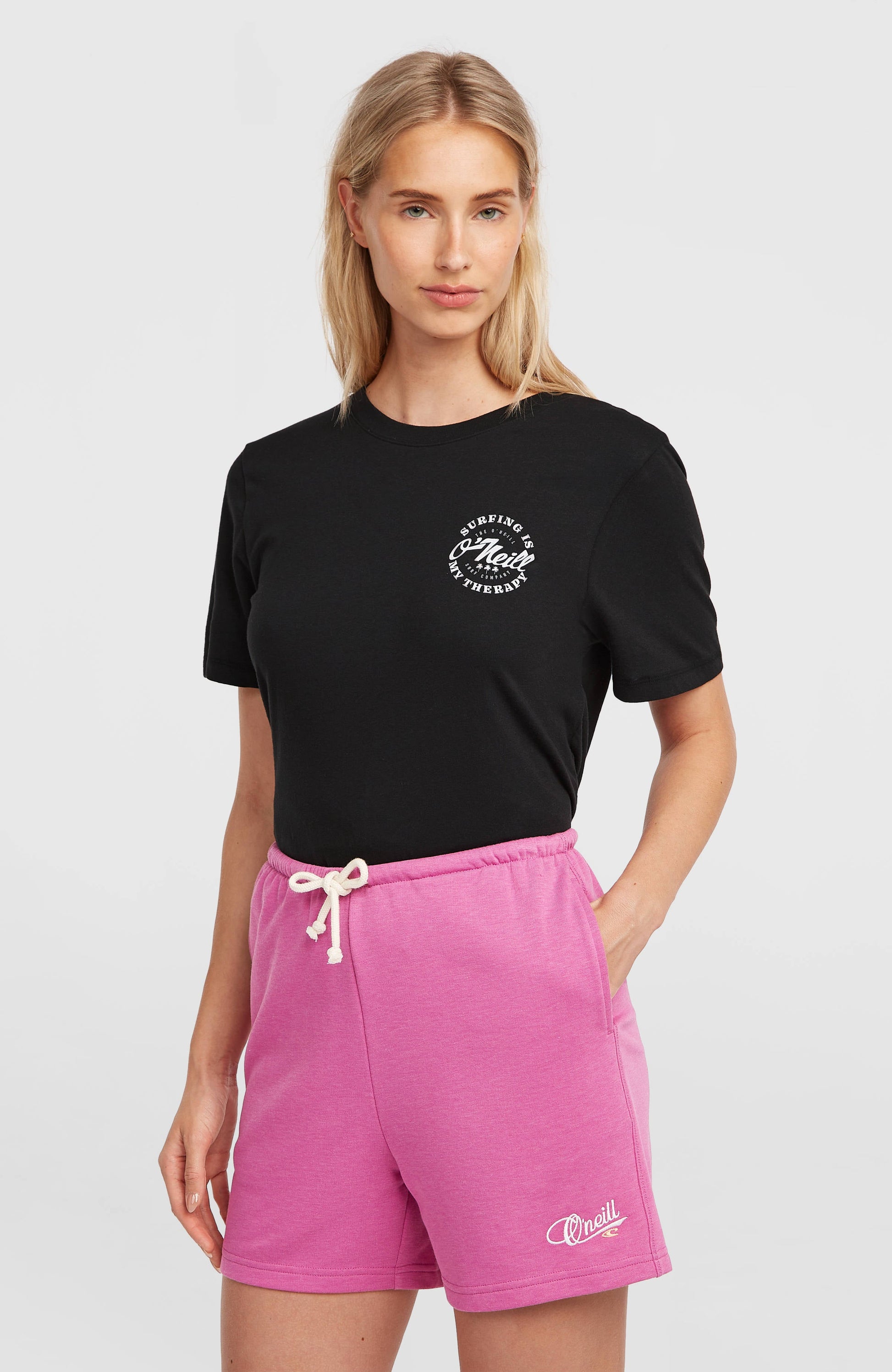 Women Essentials Script Sweatshorts