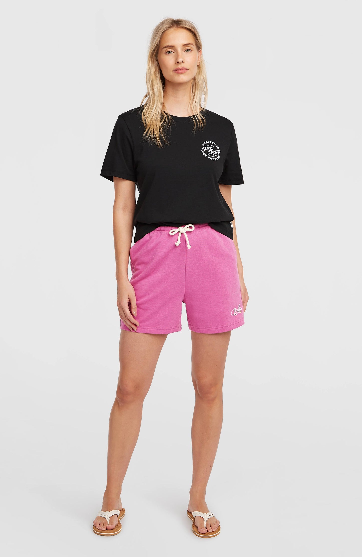 Women Essentials Script Sweatshorts