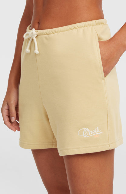 Women Essentials Script Sweatshorts