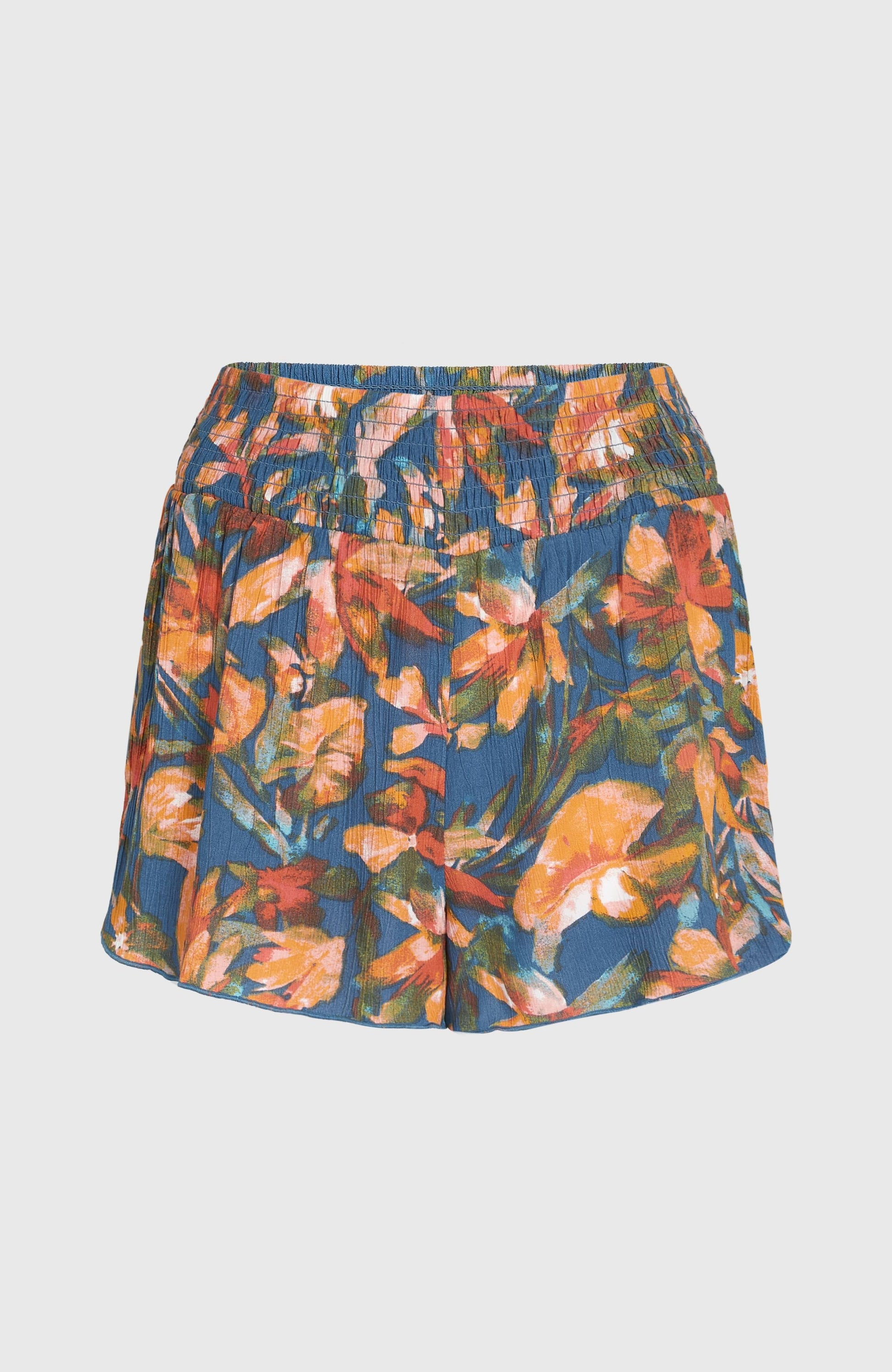 Women Johnny Smocked Waist Shorts