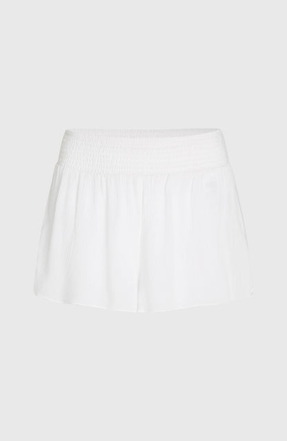 Women Johnny Smocked Waist Shorts