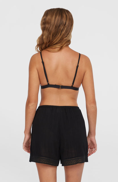 Women Essentials Embroidery Shorts