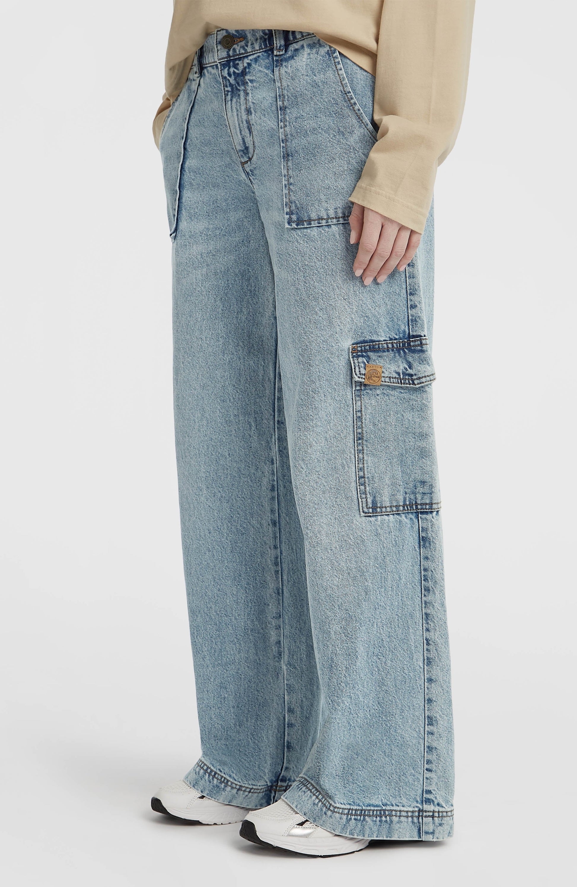 Women O'Riginals Denim Cargo Pants