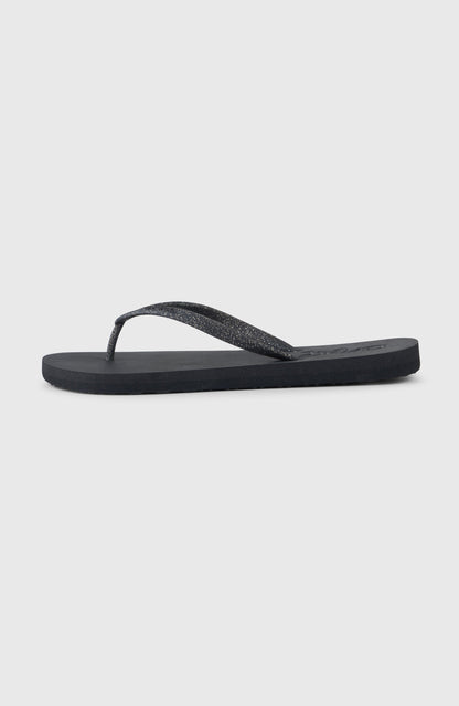 Women Profile Glitter Sandals