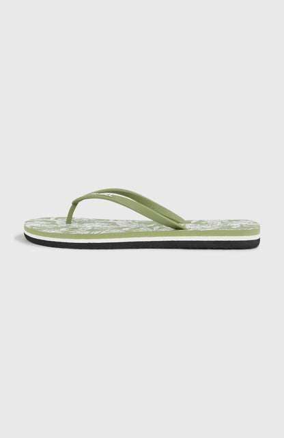 Women Profile Graphic Sandals