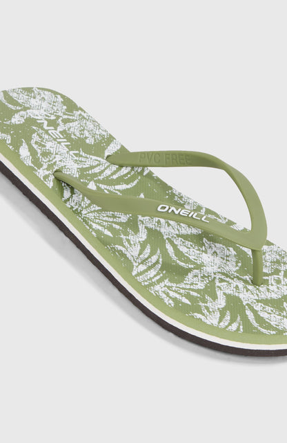 Women Profile Graphic Sandals