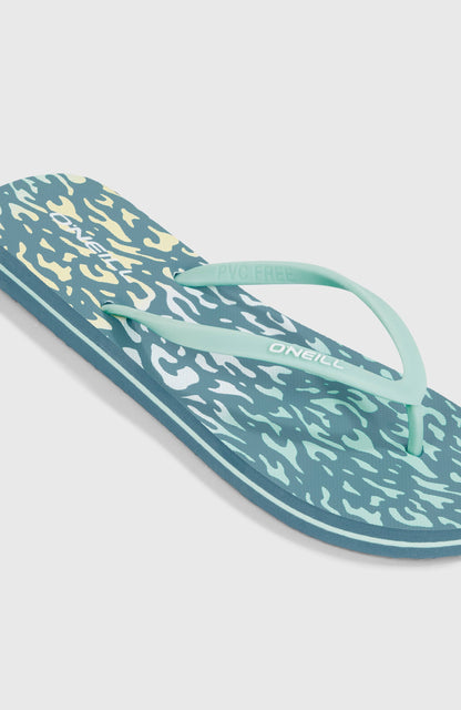 Women Profile Graphic Sandals