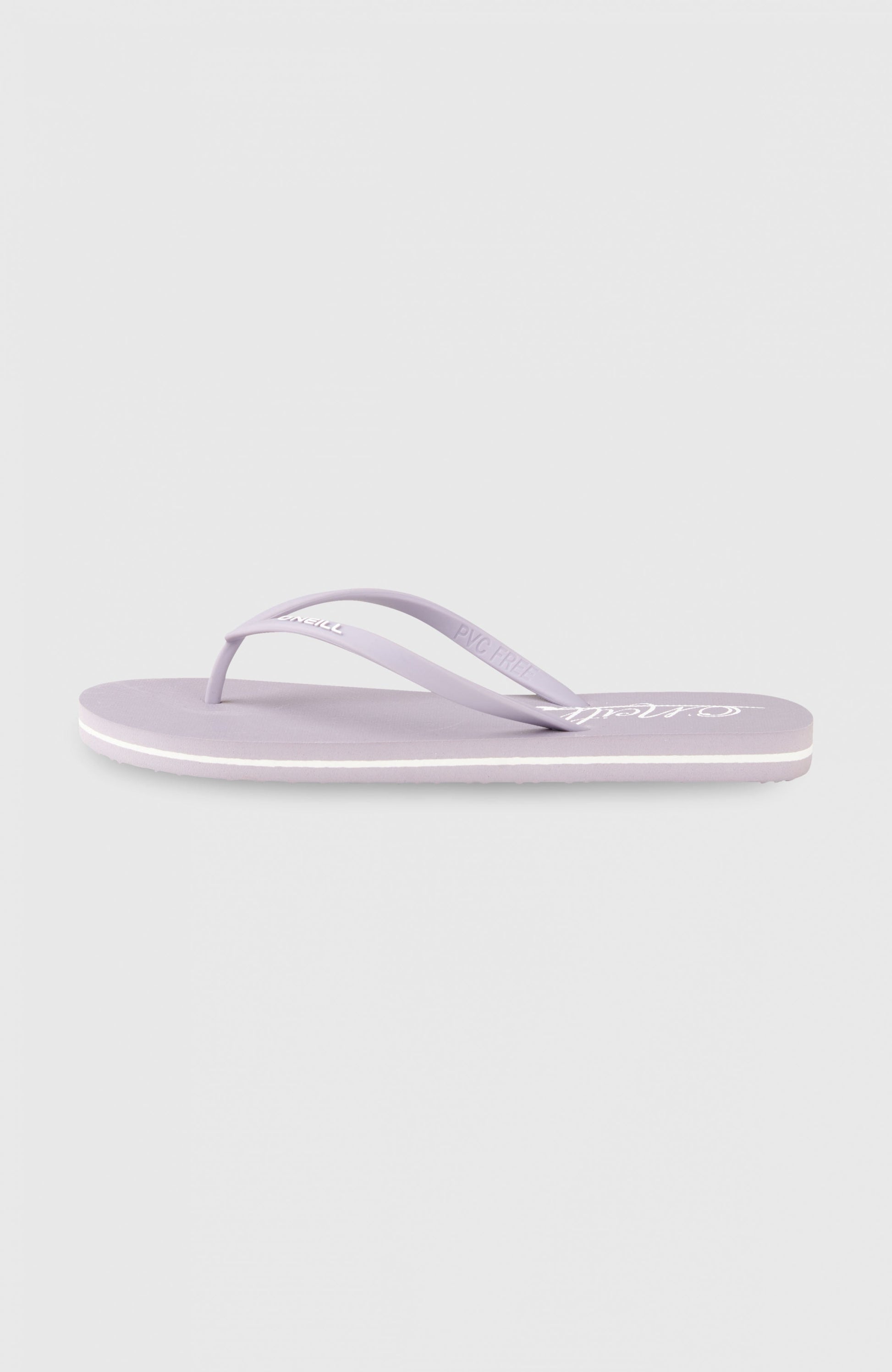 Women Profile Script Logo Sandals