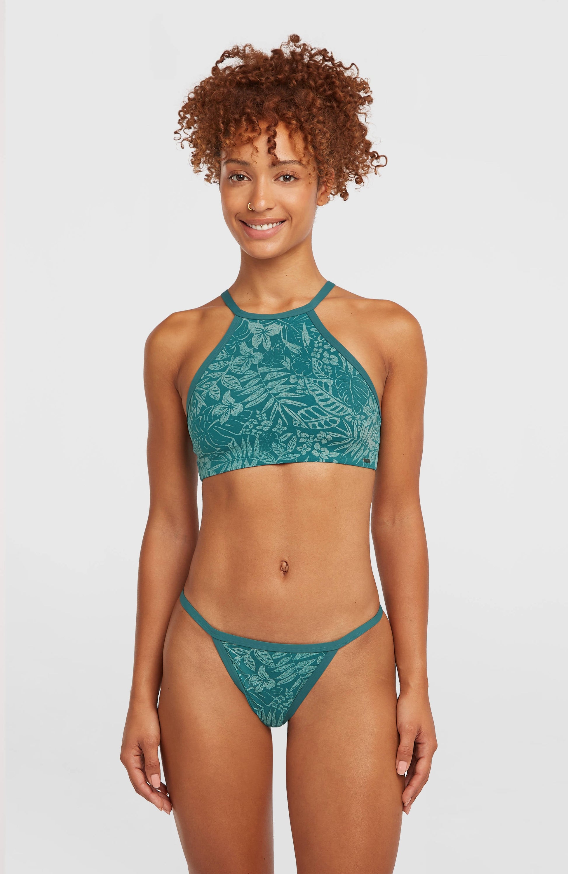 Women High-Neck Bikini Set