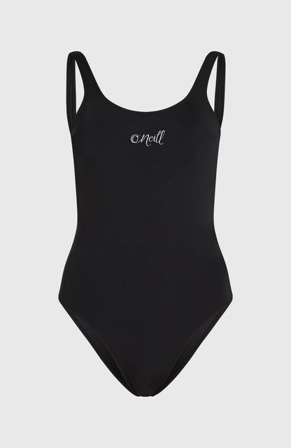 Women Essentials Script Swimsuit