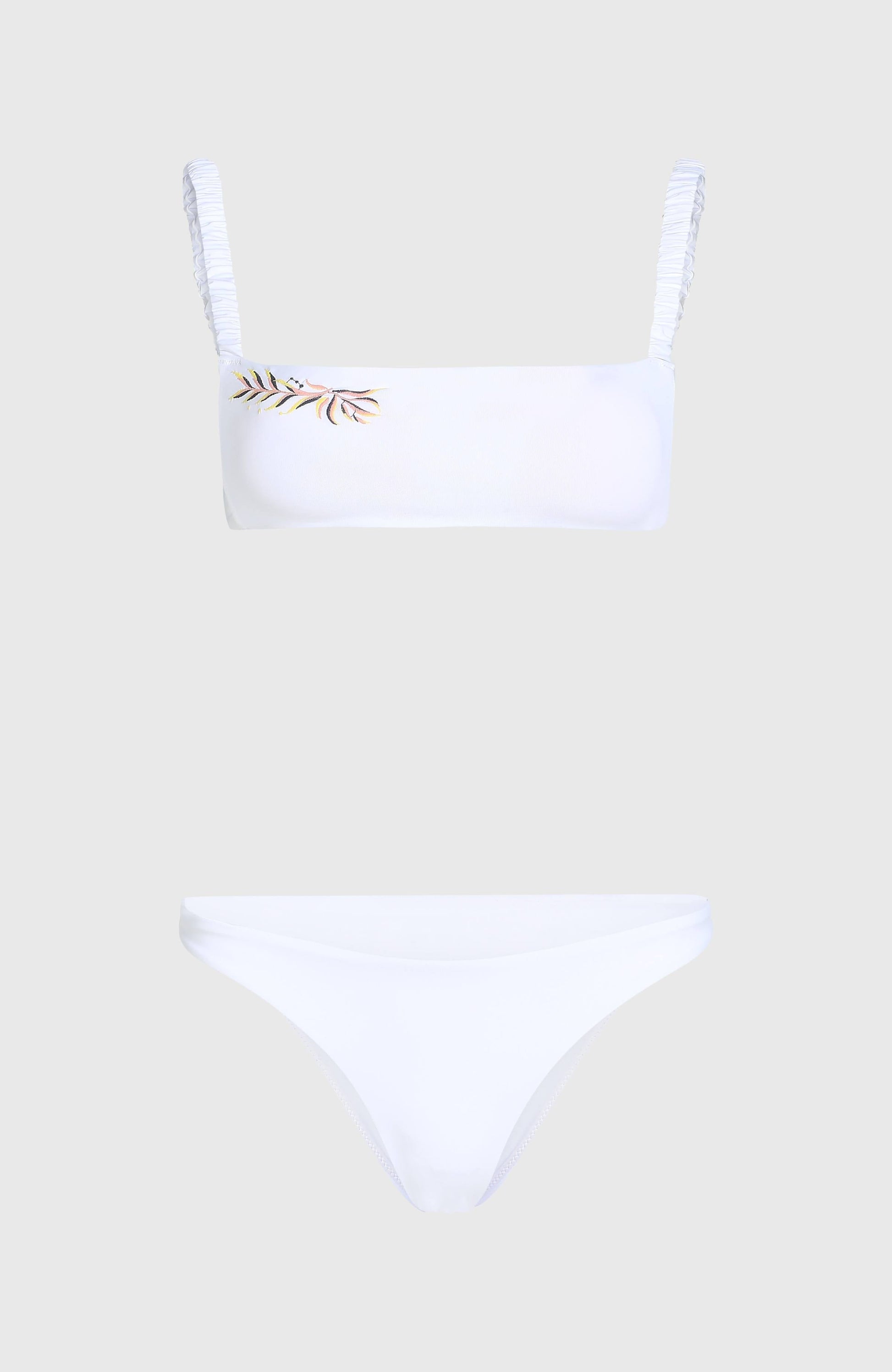 Women Bundoran Flamenco Embroidery Bikini Set