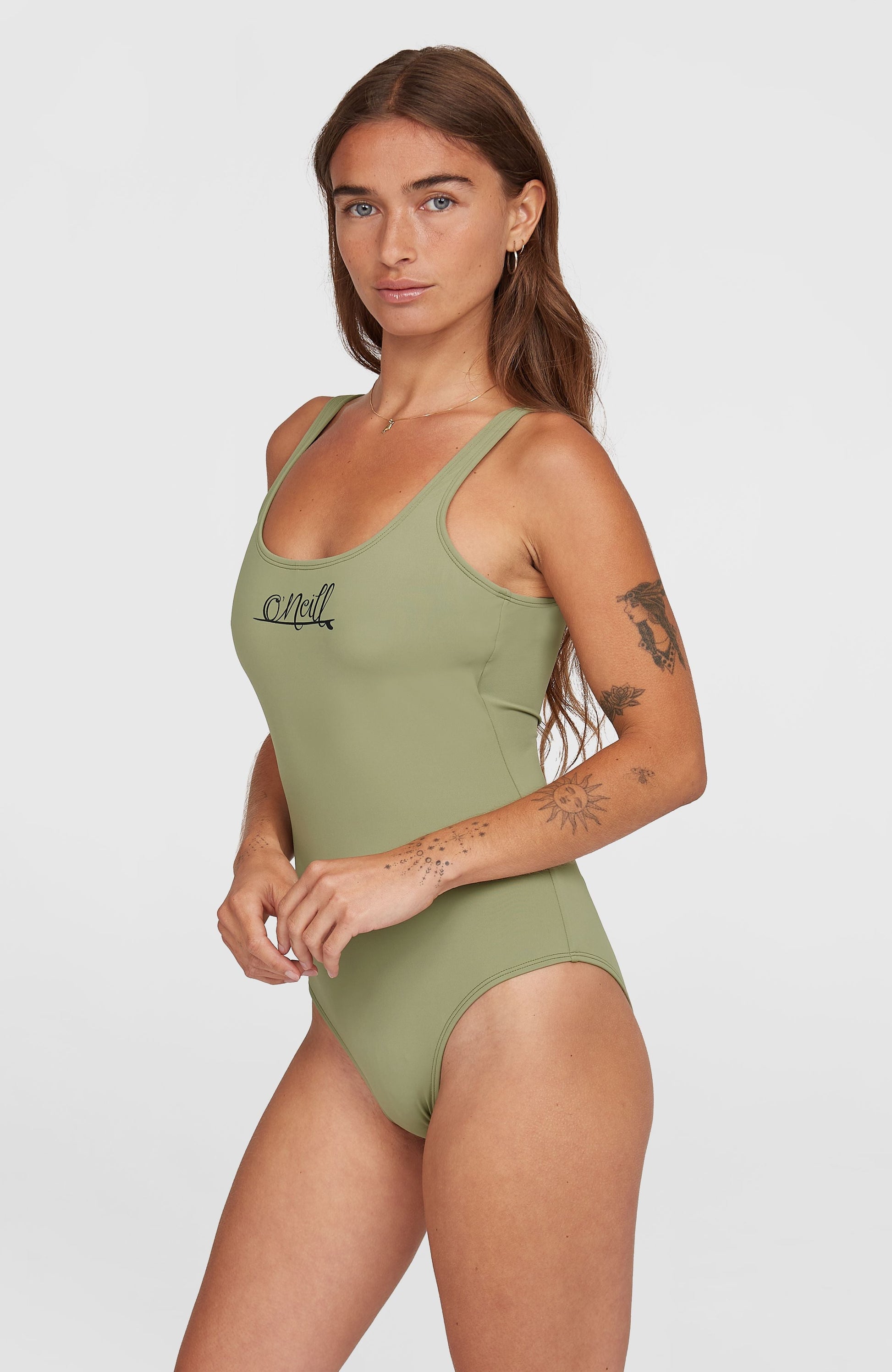 Women Essentials Script Swimsuit