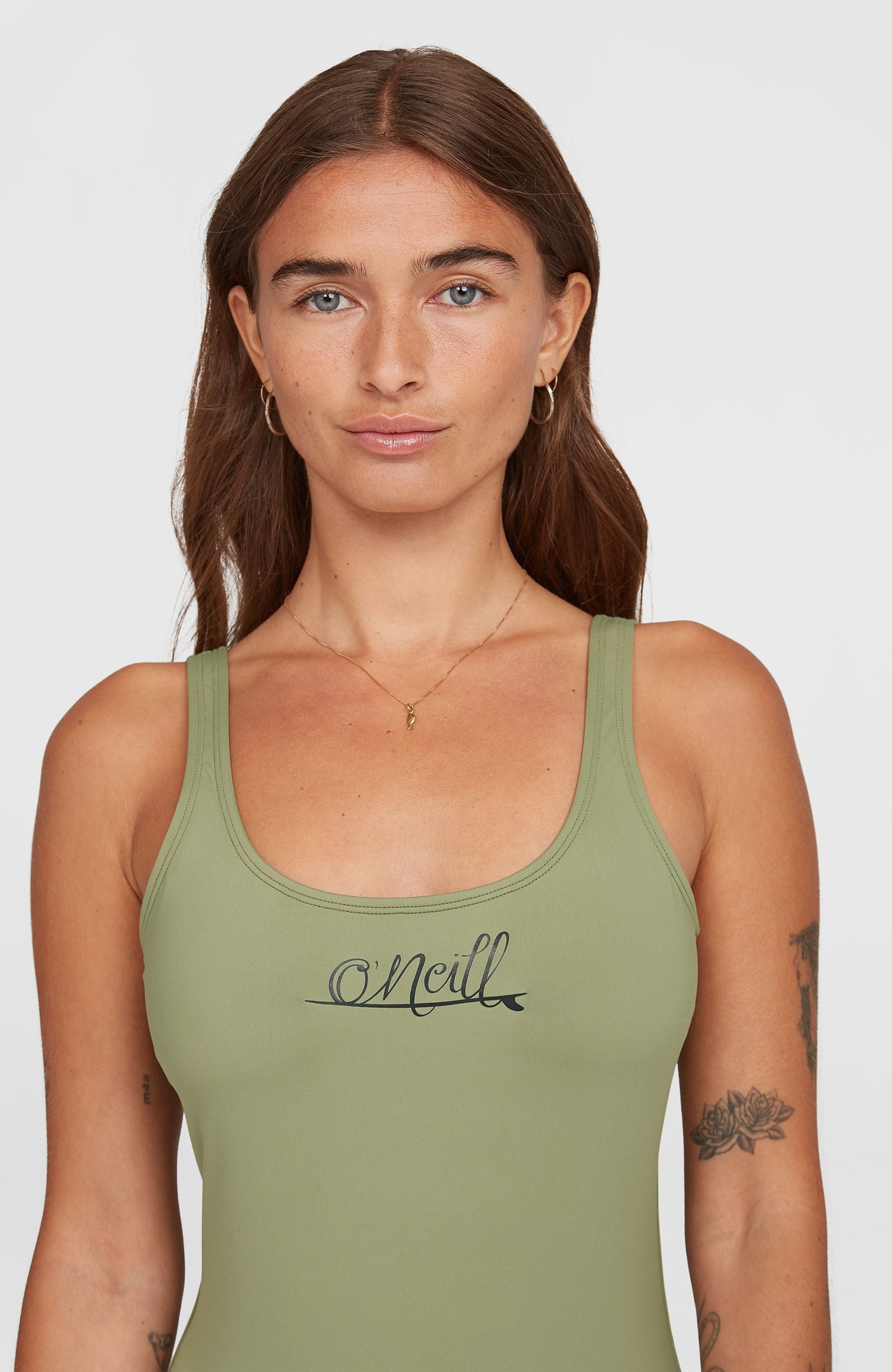 Women Essentials Script Swimsuit