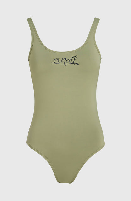 Women Essentials Script Swimsuit