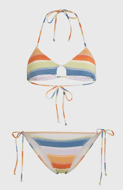 Women Beach Vintage Madrid Maracas Bikini Set