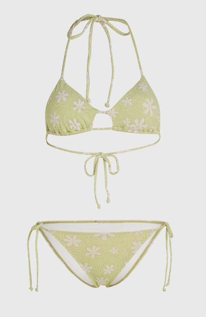Women Beach Vintage Madrid Maracas Bikini Set