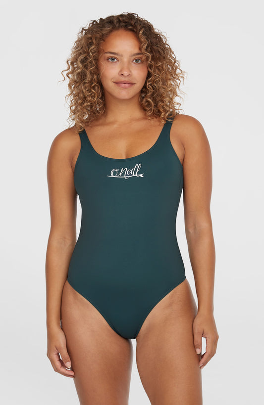 Women Essentials Script Swimsuit