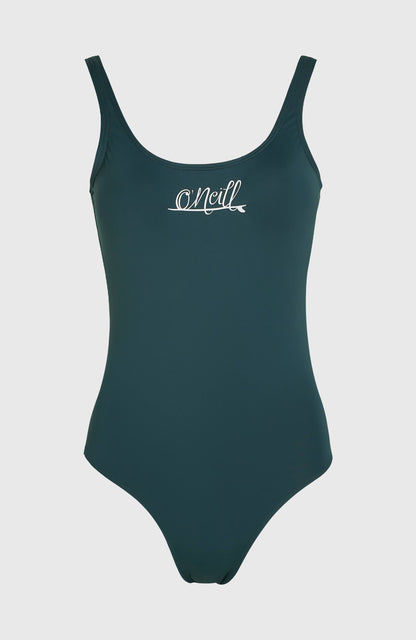 Women Essentials Script Swimsuit