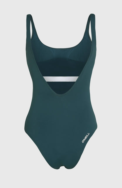 Women Essentials Script Swimsuit