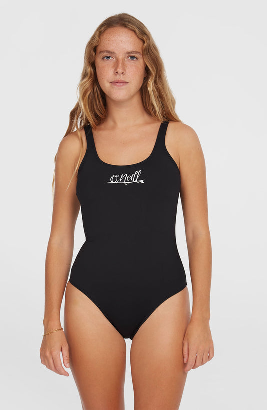 Women Essentials Script Swimsuit