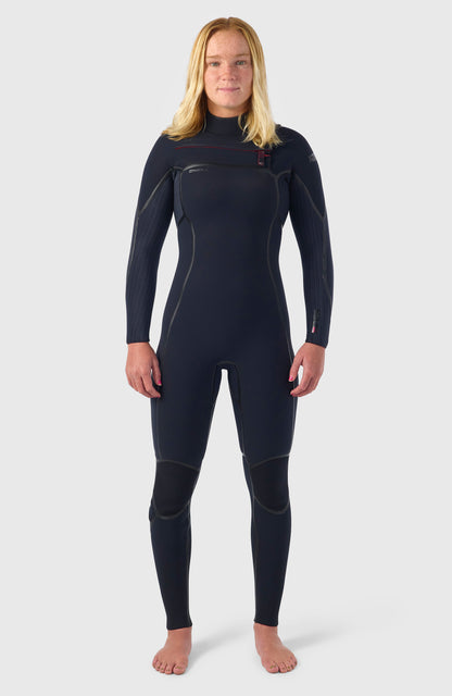 Women|Wetsuits Hyperfreak Fire 4/3mm+ Chest Zip Full Wetsuit