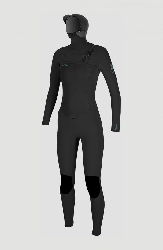 Women|Wetsuits O'Neill Women Epic 6/5/4mm Chest Zip Full Wetsuit with Hood Women – O'Neill