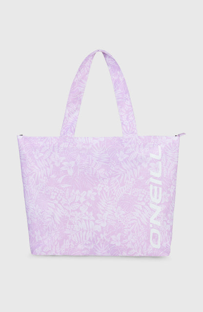 Women Coastal Print Tote Bag