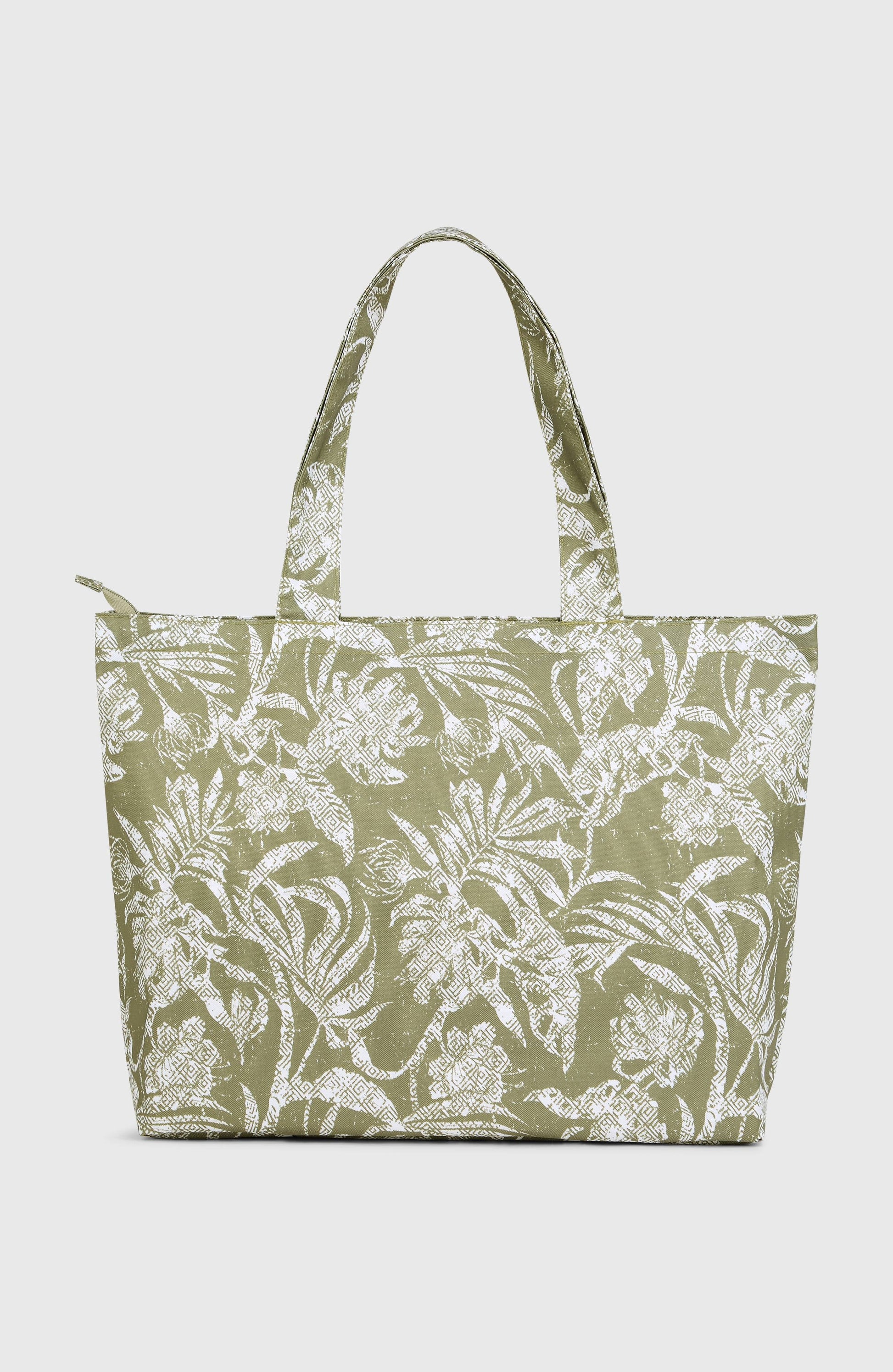 Women Coastal Print Tote Bag