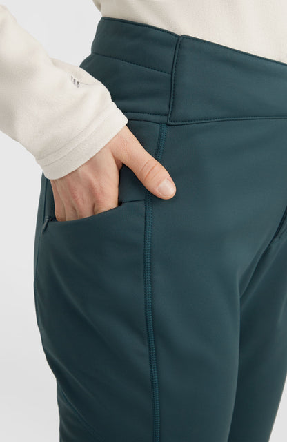 Women Blessed Softshell Hybrid Skinny Snow Pants