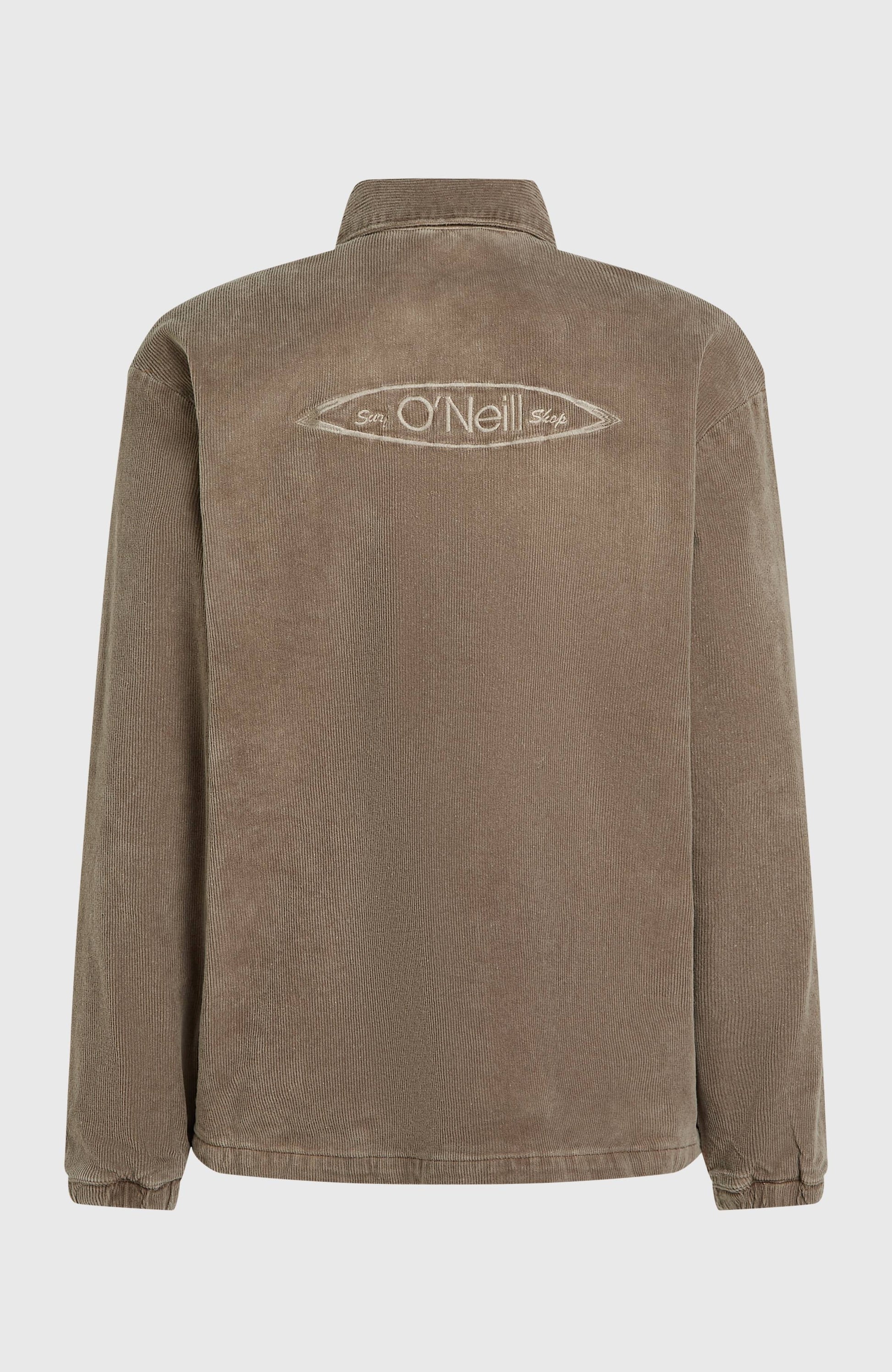 Men Cord Coach Jacket