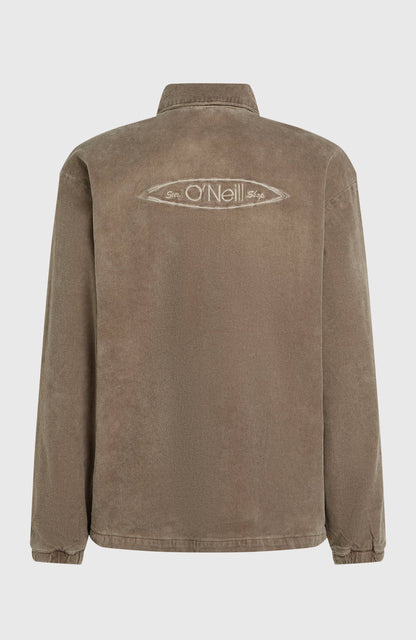 Men Cord Coach Jacket