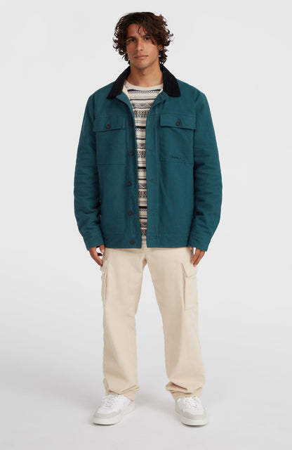Men Fleece-Lined Jacket