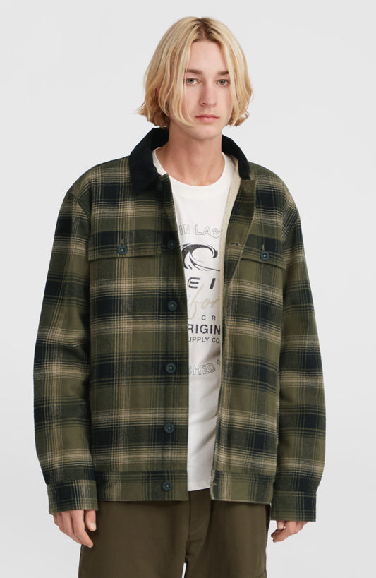 Men Fleece-Lined Jacket