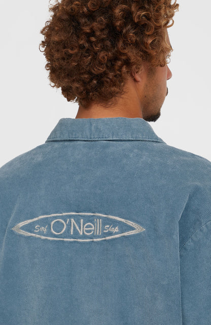 Men Cord Coach Jacket