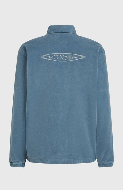 Men Cord Coach Jacket