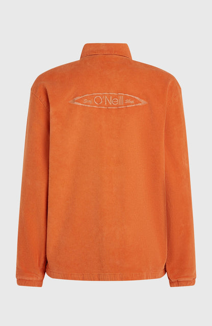 Men Cord Coach Jacket