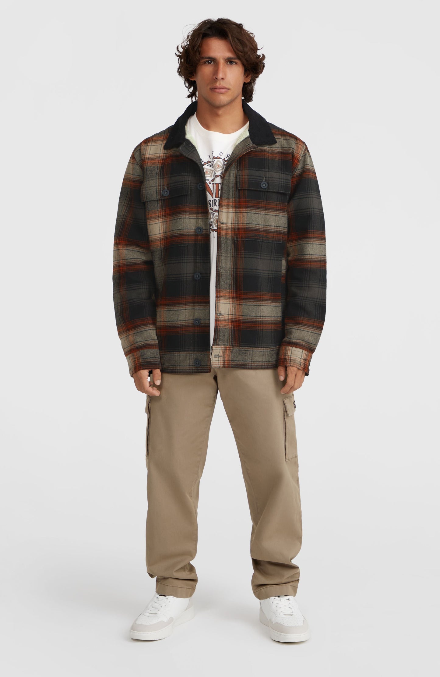 Men Fleece-Lined Jacket