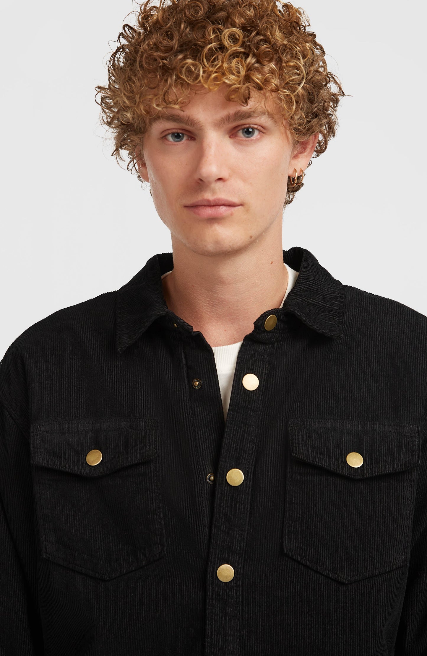Men O'Riginals Corduroy Fleece-Lined Overshirt