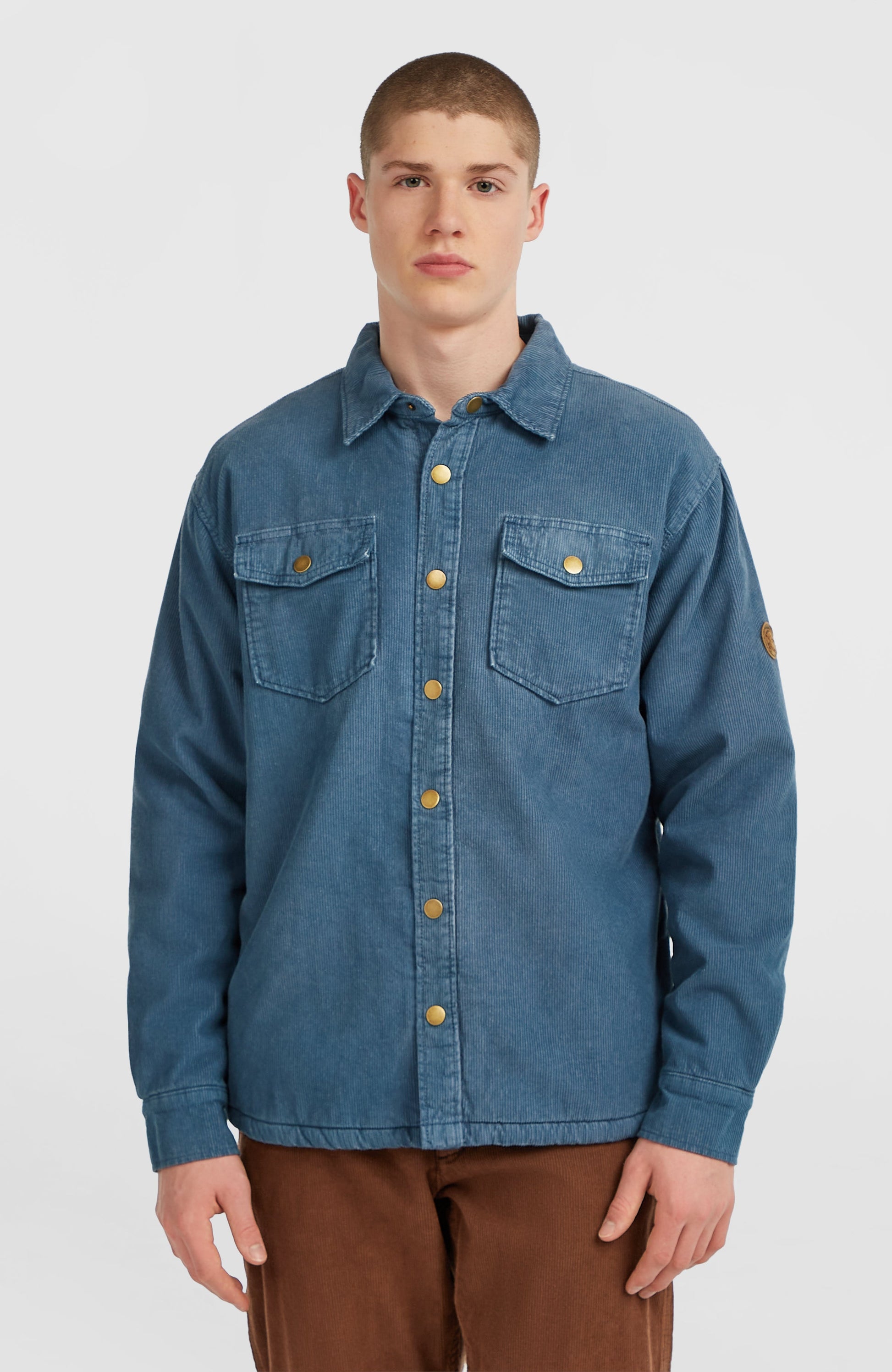 Men O'Riginals Corduroy Fleece-Lined Overshirt