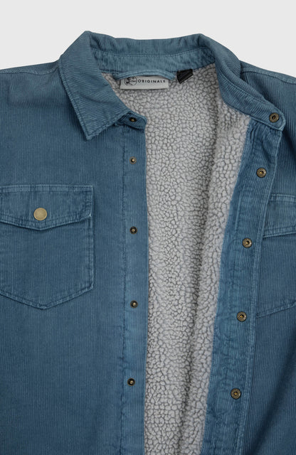 Men O'Riginals Corduroy Fleece-Lined Overshirt