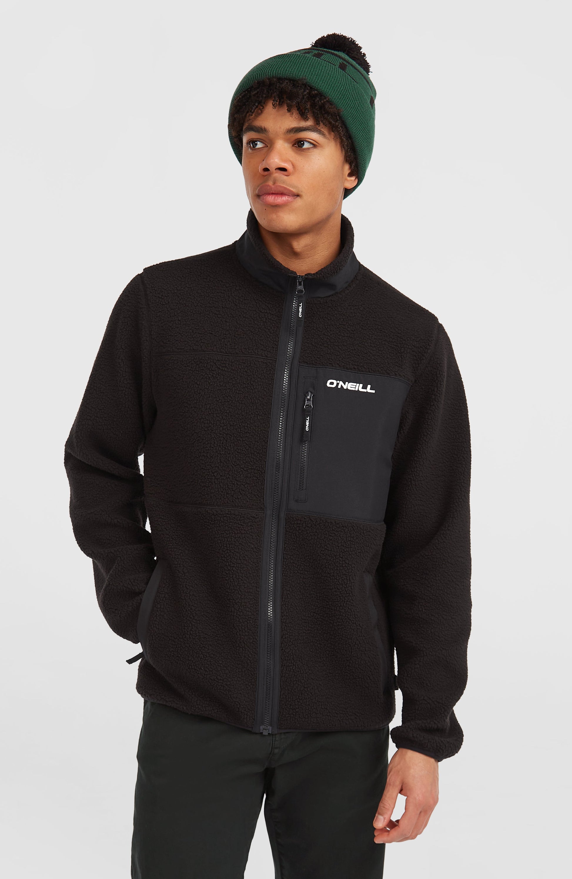 Men Must-Have High-Pile Full-Zip Fleece