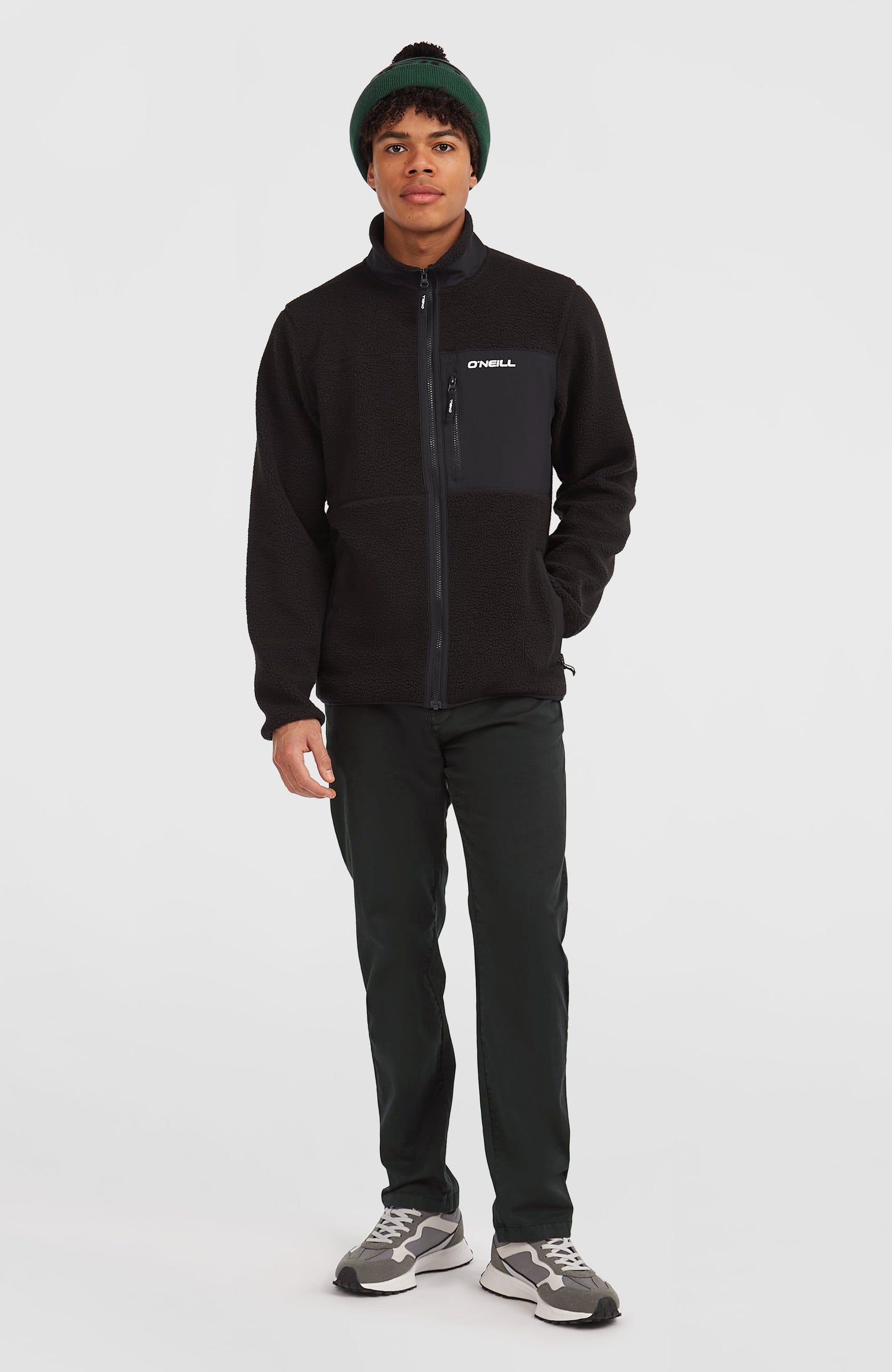 Men Must-Have High-Pile Full-Zip Fleece