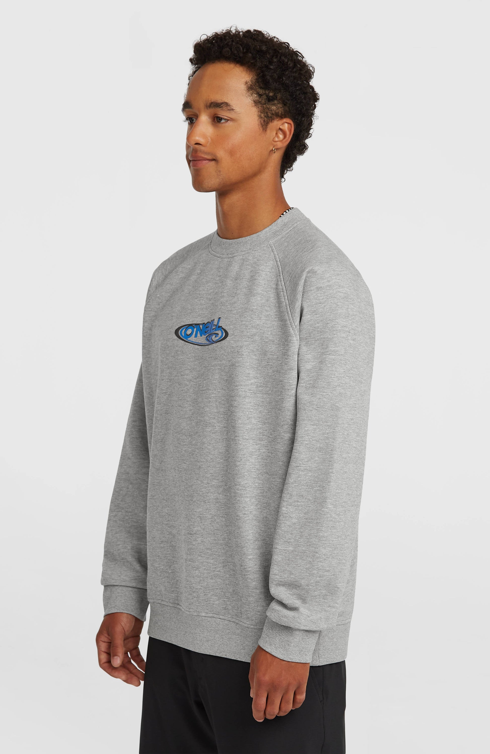 Men Essentials 90s Logo Crew Sweatshirt