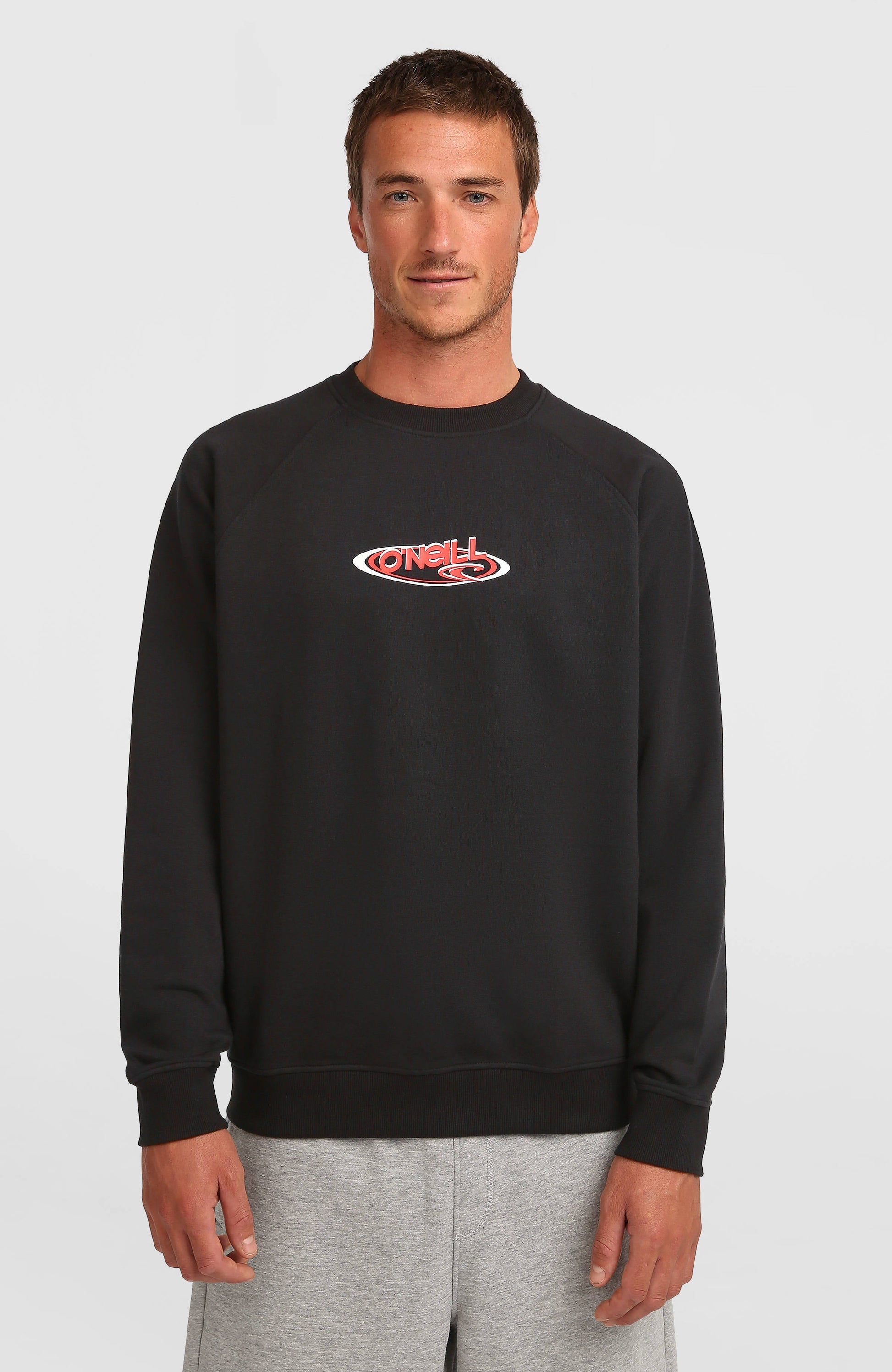 Men Essentials 90s Logo Crew Sweatshirt