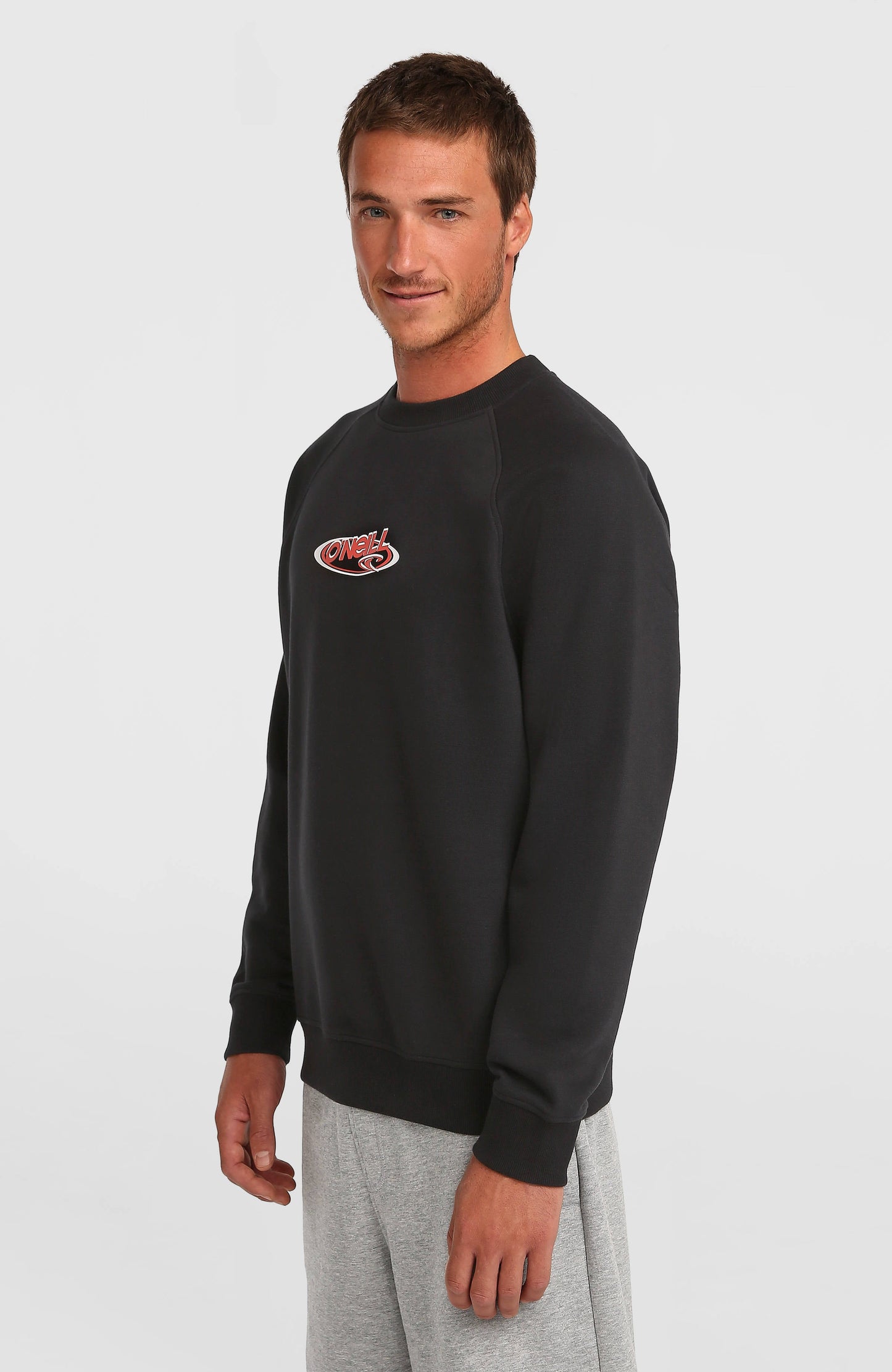 Men Essentials 90s Logo Crew Sweatshirt