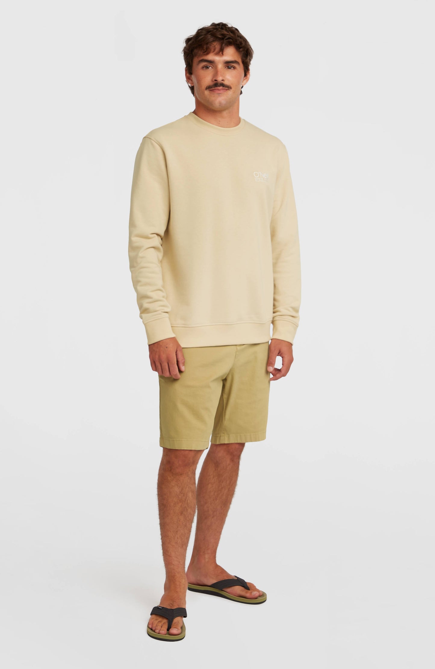 Men Original Cali Logo Crew Sweatshirt