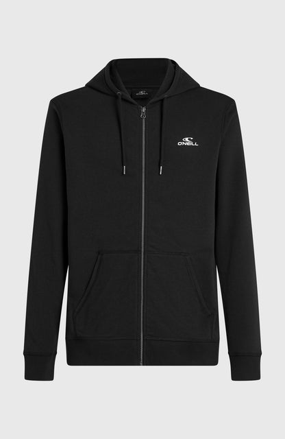 Men Small Logo Full-Zip Hoodie