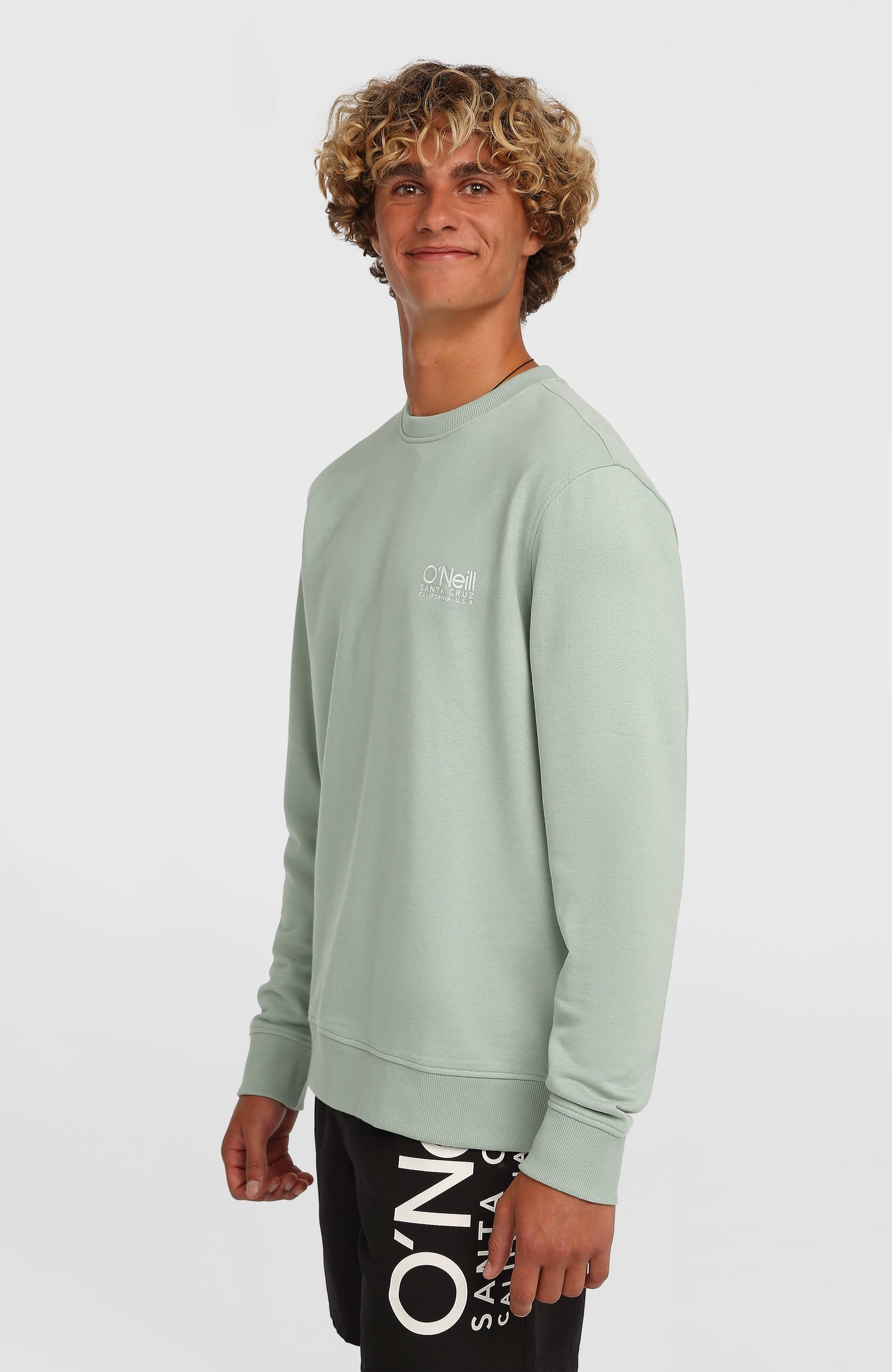 Men Original Cali Logo Crew Sweatshirt